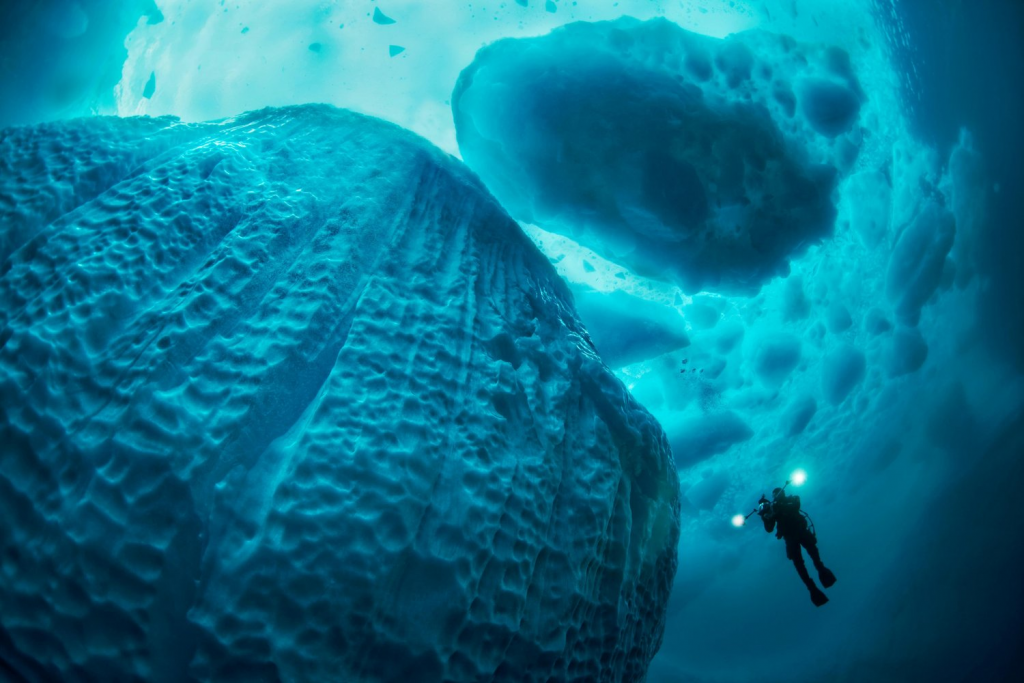6 luoghi incredibili per fare sub sotto il ghiaccio