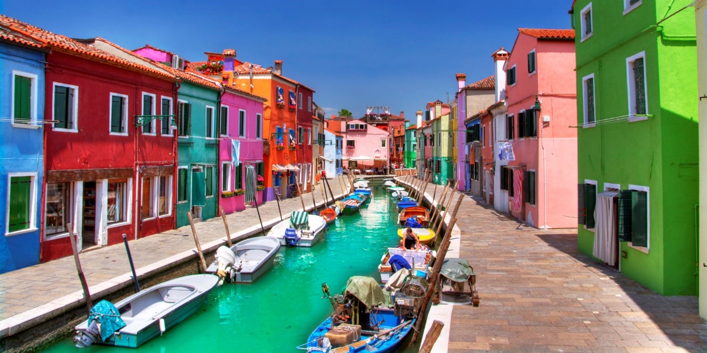Burano, the most colourful city in the world  