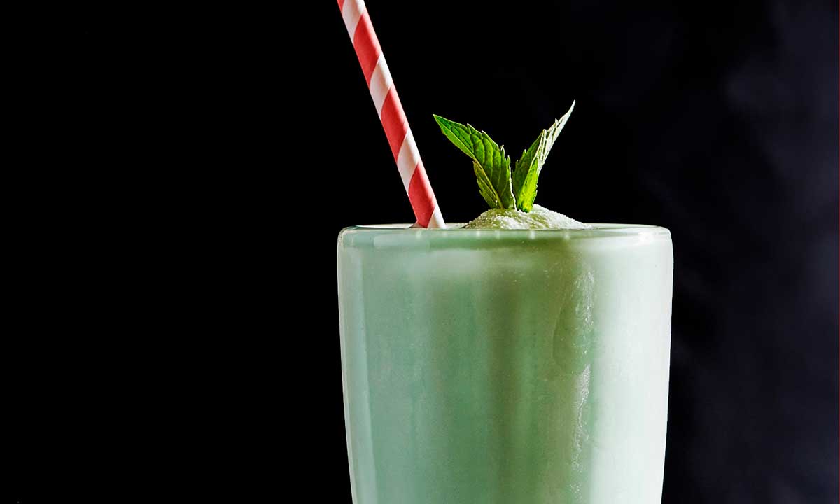 Grasshopper cóctel, una bebida muy refrescante