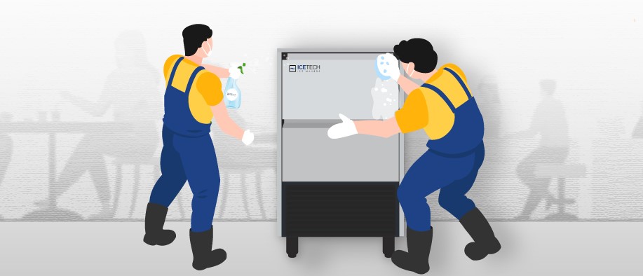 Limpieza en las máquinas de hielo: su importancia y tips esenciales