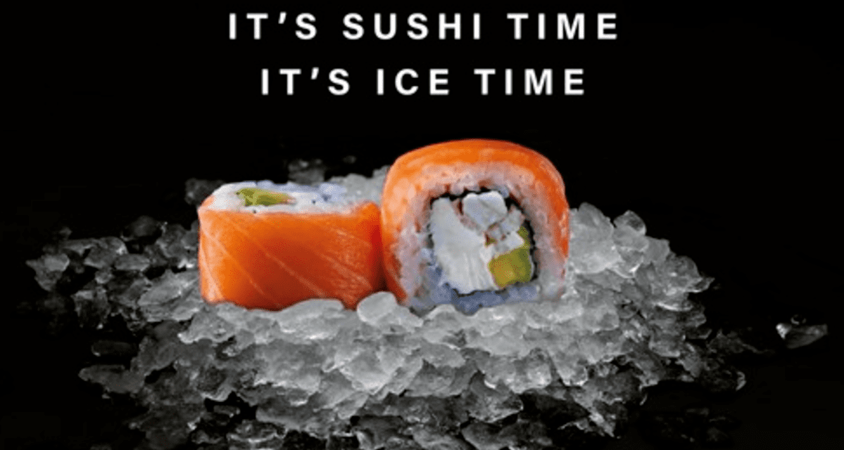 Trend 2022: Crushed ice for Sushi